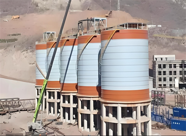 尖峰镇高架钢板仓