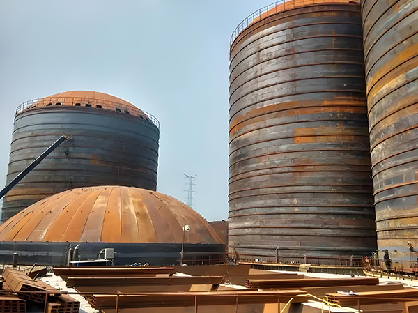 尖峰镇焦粉钢板仓